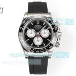 AAA Swiss 4131 movement C1 factory Rolex Daytona replica watch panda dial 40mm 